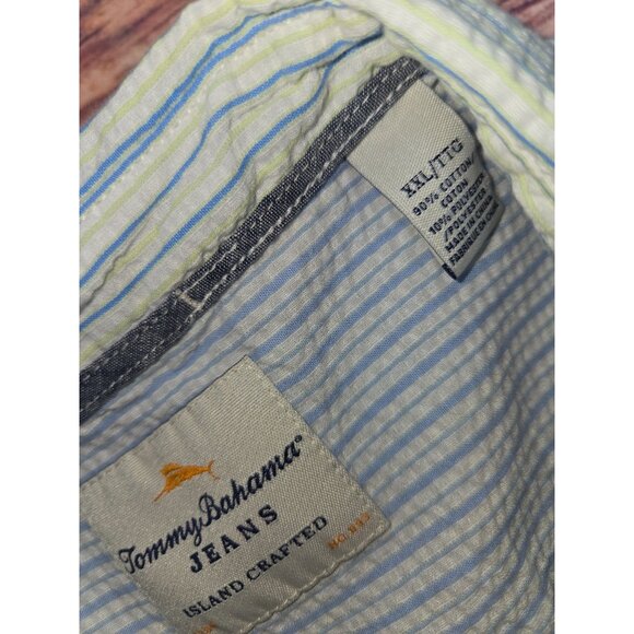 Tommy Bahama Jeans Men's Island Crafted S/S Shirt Large - Picture 5 of 7